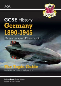 New Grade 9-1 GCSE History AQA Topic Guide - Germany 1890-19 New Paperback Book - Imagen 1 de 1