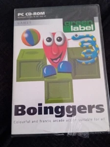 Boinggers (2002) Nuevo Sellado Clásico PC CD Rom Win 2000 Greenstreet Games Ebfoot - Imagen 1 de 5