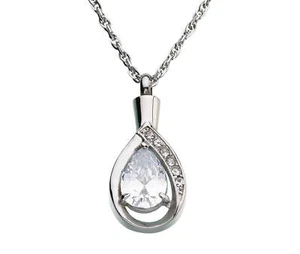 Collana ricordo simpatia goccia lacrima gioielli - Foto 1 di 5