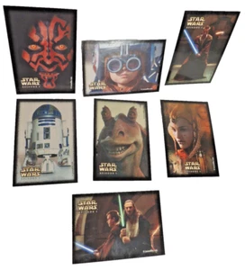 Star Wars Episode 1 Stickers Lot of 7 - 1999 - Sandylion - Vending Machine - Picture 1 of 9