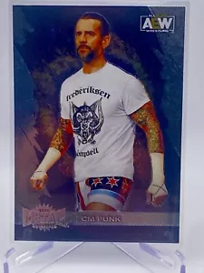 2022 AEW Skybox Metal Universe CM Punk #26 Wrestling - Picture 1 of 2