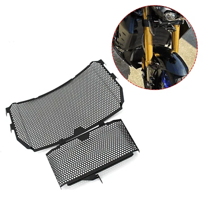 Radiator Guard Grille Oil Cover Protector For Yamaha MT-10 FZ-10 2016-2023 2022 Foto 1 de 4