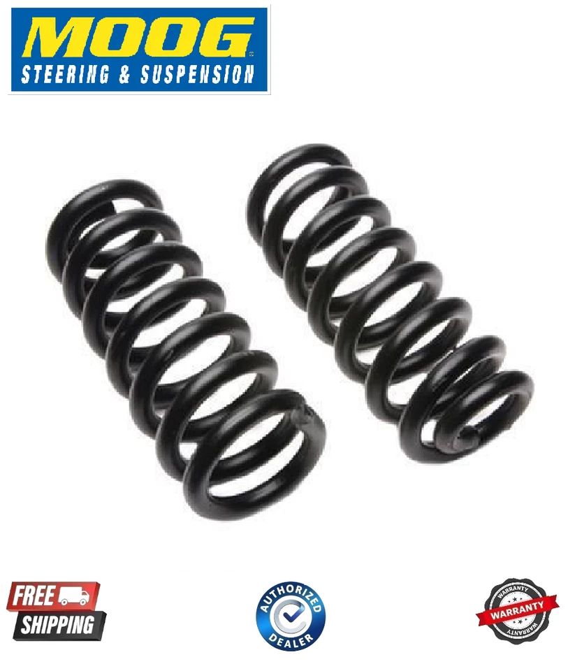 Par de muelles de piezas de chasis Moog bobina delantera Chevy GMC SUV/camiones Foto 1 de 1