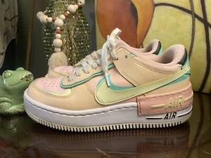 Nike Air Force 1 Shadow Arctic Punch Barely Volt W Size 8 - Picture 1 of 16