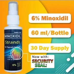 MAXIMUM STRENGTH Hair Grower Topical Solution Spray for Men and Women 60ml - Picture 1 of 9