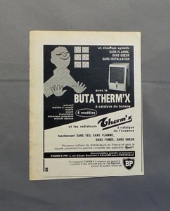 PUB PUBLICITE ANCIENNE ADVERT CLIPPING 110517 LES RADIATEURS THERM'X A CATALYSE - Picture 1 of 1