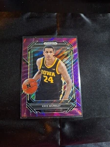 2023 PRIZM DRAFT PICKS PURPLE PRIZM SP #49 KRIS MURRAY RC PORTLAND TRAIL BLAZERS - Picture 1 of 2
