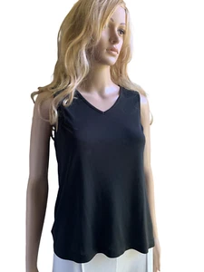 Versus Junior Tank Top Color Black Size S , EUR 40 made in Italy Fabric Acetate - Picture 1 of 6