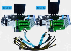 New Dell R940XA GPU RISER 1 + RISER 2 Card Kit HWTT3 KHFPH 0HWTT3 0KHFPH - Picture 1 of 4