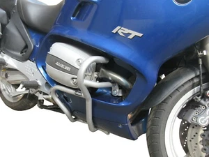 Paramotore Crash Bars HEED BMW R 1150 RT (2000 - 2004) - argento protezione - Foto 1 di 3
