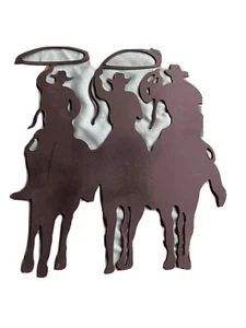 Cowboy Metal Wall Art - Picture 1 of 2