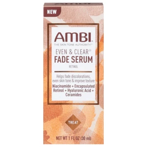 Ambi Even & Clear Fade Serum Retinol 1 Oz ~ New in Box - Picture 1 of 2