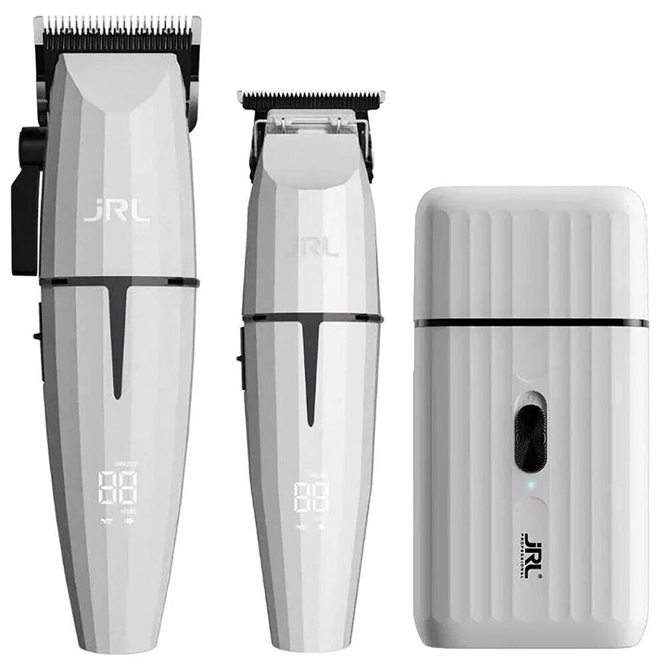JRL Professional Ghost Collection #2 Clipper & Trimmer & Shaver Combo White - Image 1 of 1