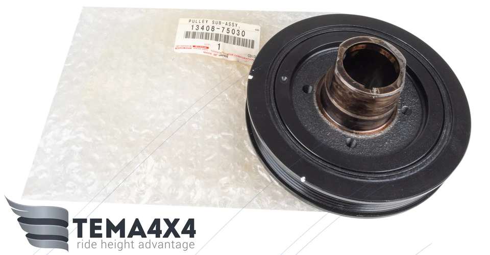 Equilibrador armónico genuino OEM para Toyota 4Runner T100 Tacoma 13408-75030 Foto 1 de 4