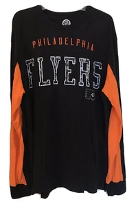 Camiseta Grande para Mujer PHILADELPHIA FLYERS GIII Carl Banks de Mangas Largas - Imagen 1 de 6