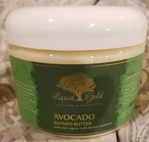 Liquid Gold 12 oz Premium Avocado Butter Natural Moisturizer Pure Organic - Picture 1 of 1