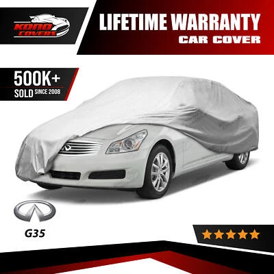 Cubierta de coche de 5 capas 2003-2008 para Infiniti G35 equipada a prueba de agua nieve lluvia sol Foto 1 de 4