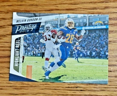 MELVIN GORDON III 2019 Panini Prestige #HH-MG Highlight Reel - Image 1 of 2