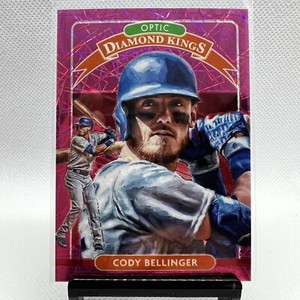 2020 Donruss Optic Pink Velocity #3 Cody Bellinger Diamond Kings /199 Dodgers