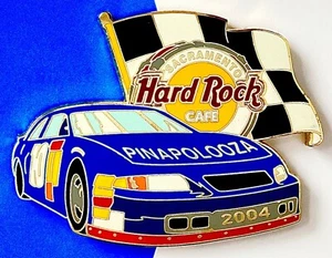2004 HARD ROCK CAFE SACRAMENTO PINAPOLOOZA NASCAR RACE CAR LE PIN - Picture 1 of 1