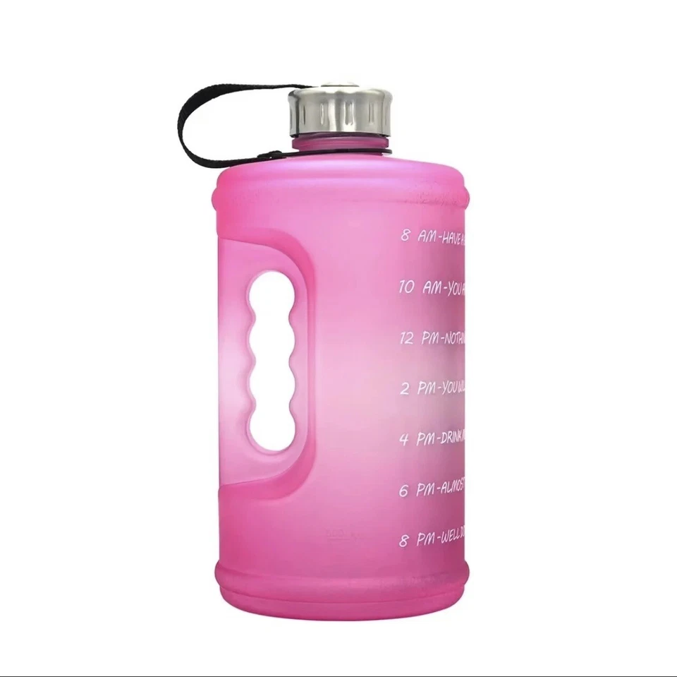 Motivational Plastic Water Bottle 64 Oz BPA Free - Image 1 of 1
