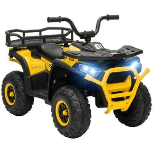 AIYAPLAY 12V Kinder Elektro Ride on ATV, batteriebetriebenes Quad mit Federfederung - Bild 1 von 11