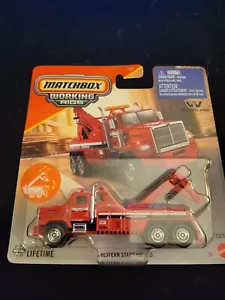 2025 Matchbox Working Rigs 12/16 WESTERN STAR 6900XD Red Heavy Tow Truck - Picture 1 of 2