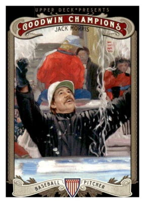 2012 Upper Deck Goodwin Champions #75 Jack Morris - Image 1 of 2