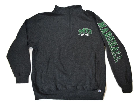 Russell Mens Marshall The Herd Charcoal Pullover Jacket New L Cover