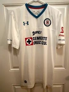 Under Armour Cruz blaues Auswärtstrikot 2017 1275137 101 Herren Größe L - Bild 1 von 5