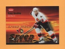 2006-07 Fleer SPEED MACHINES Insert # SM18 Dany Heatley OTTAWA SENATORS