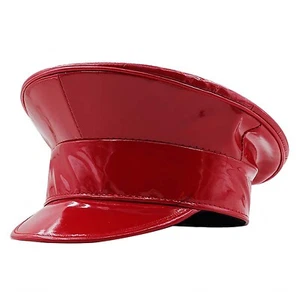 Adulti Clubwear Sexy Bling Berretto Durevole Cappello Capitano Concerti Costume Accessori - Foto 1 di 30