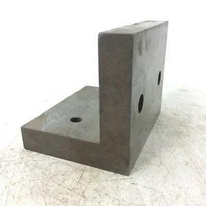 90 Deg Heavy Duty Angle Plate 5 3/4" x 4 3/4" x 4 5/8" x 1" Thick - Picture 1 of 4