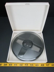 Empty Film Reel 7" Diameter Gray Projector Accessories Plastic New GS - Picture 1 of 8
