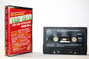 Auswahl: MUSIKKASSETTE  "CLUB TOP 13" - DEUTSCHE CHART HITS - OLDIES - Picture 1 of 126