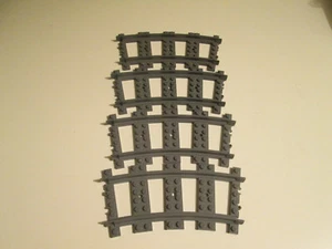 Lego 7896 Eisenbahn RC Schienen 4 Kurven  - Bild 1 von 1