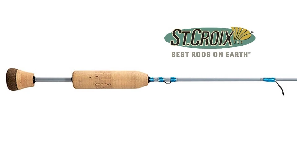 Caña de hielo giratoria ligera St. Croix Tundra 26" SCT26LXF Foto 1 de 1