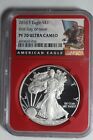 2018 S PF 70 Silver Eagle NGC Ultra Cameo #026 Red Holder First Day Issue