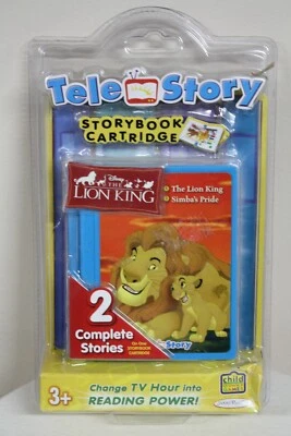 Jakks Pacific Disney O Rei Leão Tele Storybook cartucho 2 histórias - Imagem 1 de 2