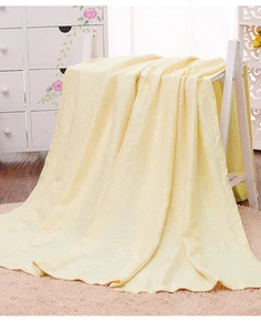 Blanket Bamboo Fiber Soft Towel Throws Air Conditioning Quilt Summer Bed Sheets - Picture 1 of 16