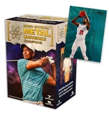 Skybox Metal Universe Champions 2022 caja bláster sellada Foto 1 de 4