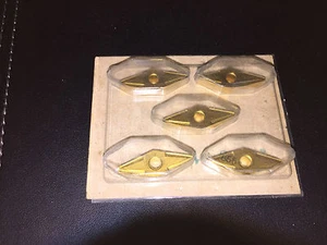 QUANTITY 5 ISCAR VNMG 332 160408 IC656 P20-P40 CARBIDE INSERTS - Picture 1 of 2