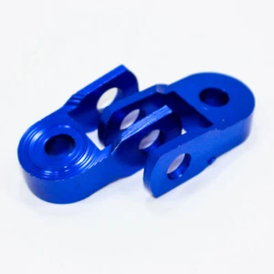 PAIR BLUE Shocker Suspension Extender Riser PIT PRO QUAD DIRT BIKE ATV BUGGY - Picture 1 of 3