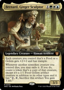 MTG Brenard, Ginger Sculptor Extended Art - Wilds of Eldraine Commander #035 - Bild 1 von 1
