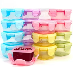 Sauce Container Mini Salad Dressing Containers,20 Pack Mini Plastic Condiment... - Picture 1 of 7