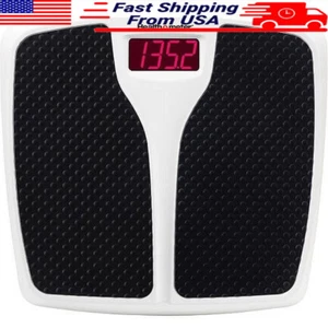 Digital Bathroom Scale 350lb Capacity Instant On Accurate Display Lightweight US - Picture 1 of 10