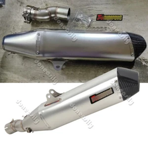 Exhaust Pipe Slip-on Muffler Tips Modified for Enduro R 690 SMC R 690 2008-2018 - Picture 1 of 10