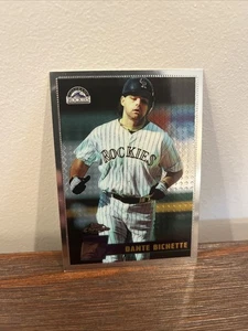 1996 Topps cromo refractor de béisbol Dante Bichette #63 🔥 Colorado Rockies - Imagen 1 de 3