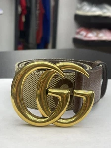 Size 36/90 - Gucci Monogram GG Textured Calfskin Double G - Bild 1 von 10