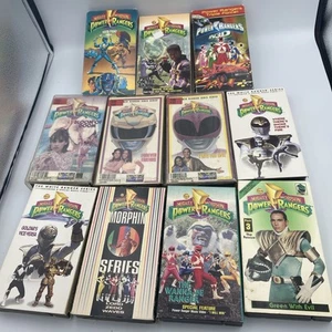 Power Rangers VHS Lot of 11  - Picture 1 of 2